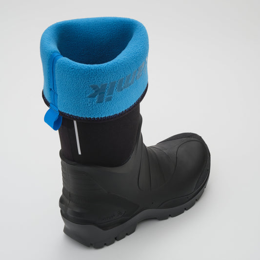 Black : Field Day Pro Men's Work Boots - Roll-up View