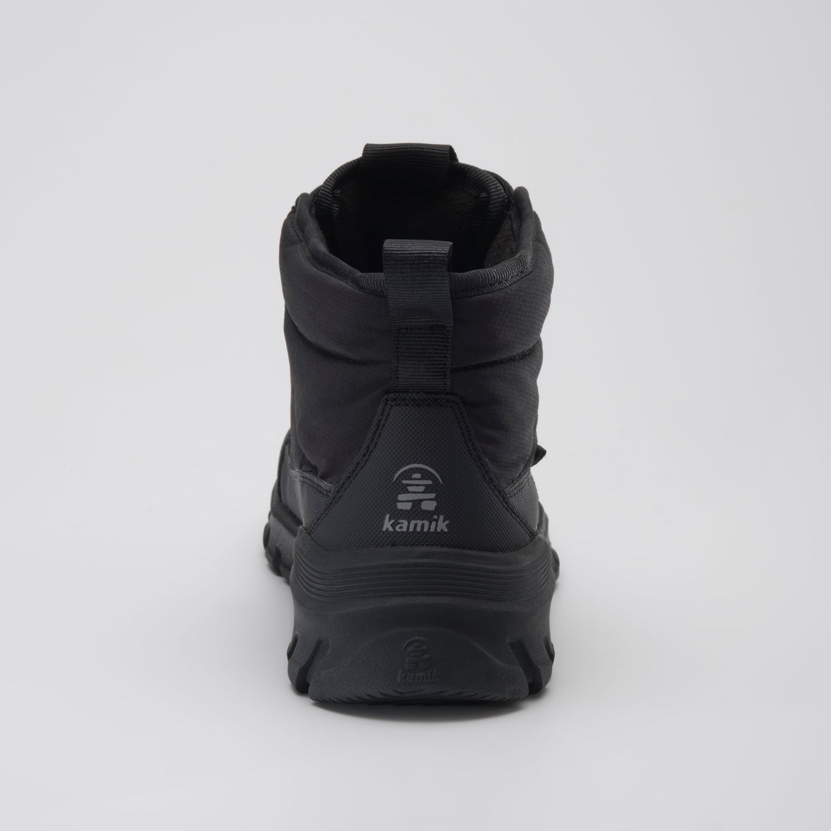 Black : Snowdon Low Women's Winter Boots - Back View