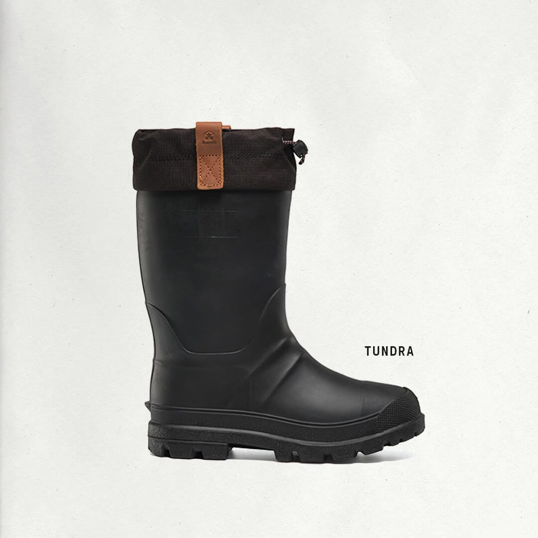 GRAY : Women Felt Replacement Liner 8mm for Tundra Boots Top View