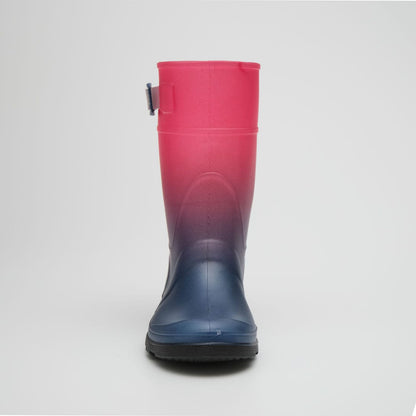 NAVY/MAGENTA : RAINDROPS Top View