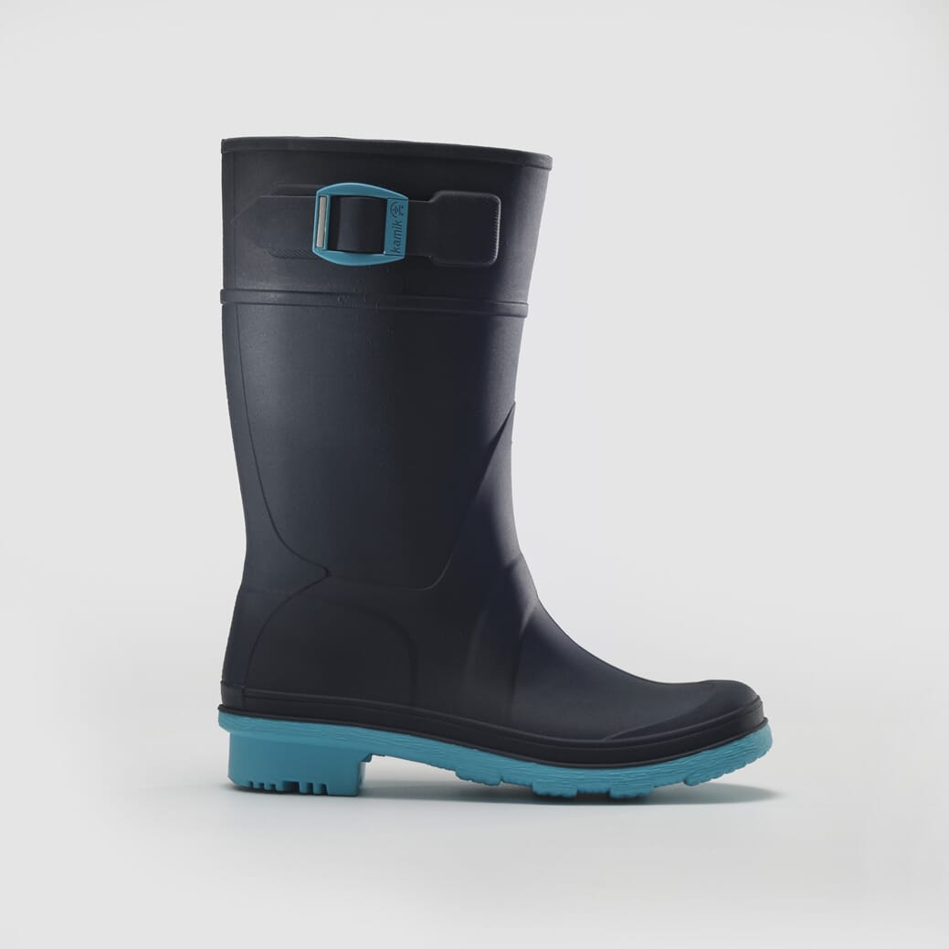 NAVY/TEAL : RAINDROPS Alternate View
