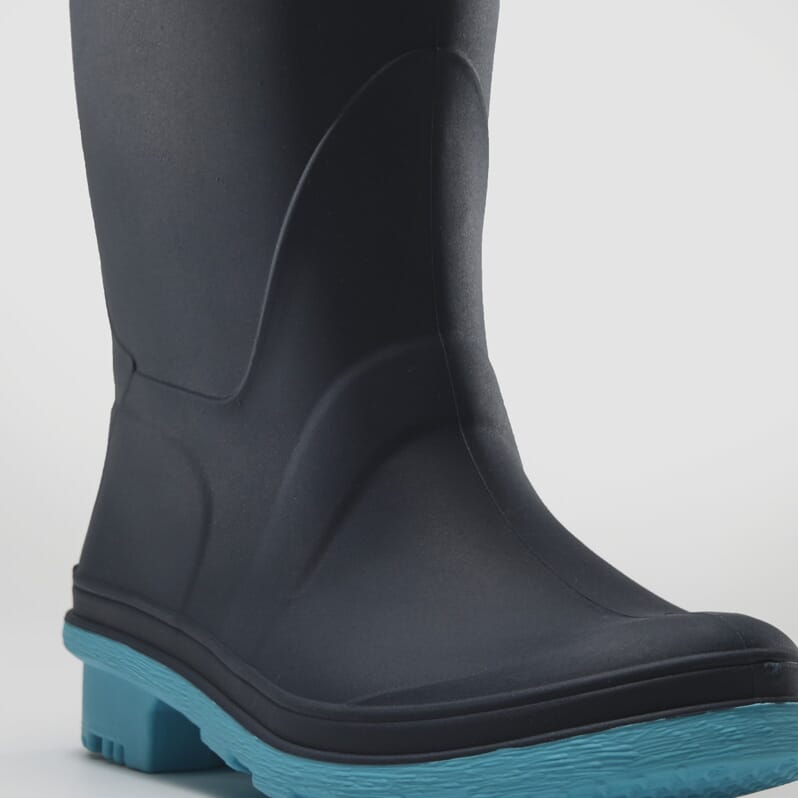 NAVY/TEAL : RAINDROPS Sole View