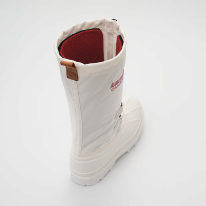 White : Canuck Men's Winter Boots - Three-Quarter Back View