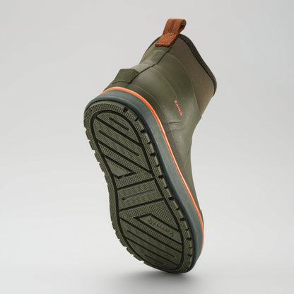 Dark Olive : Lowtide Women's Rain Boots - Outsole View