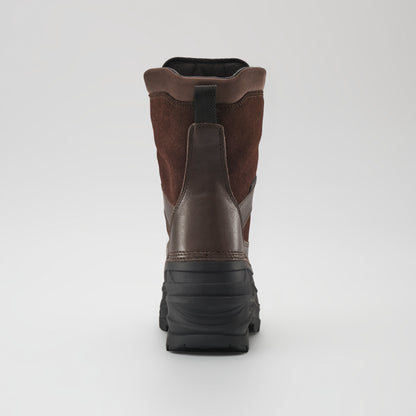 Brown : Nation Plus Men's Winter Boots - Back View