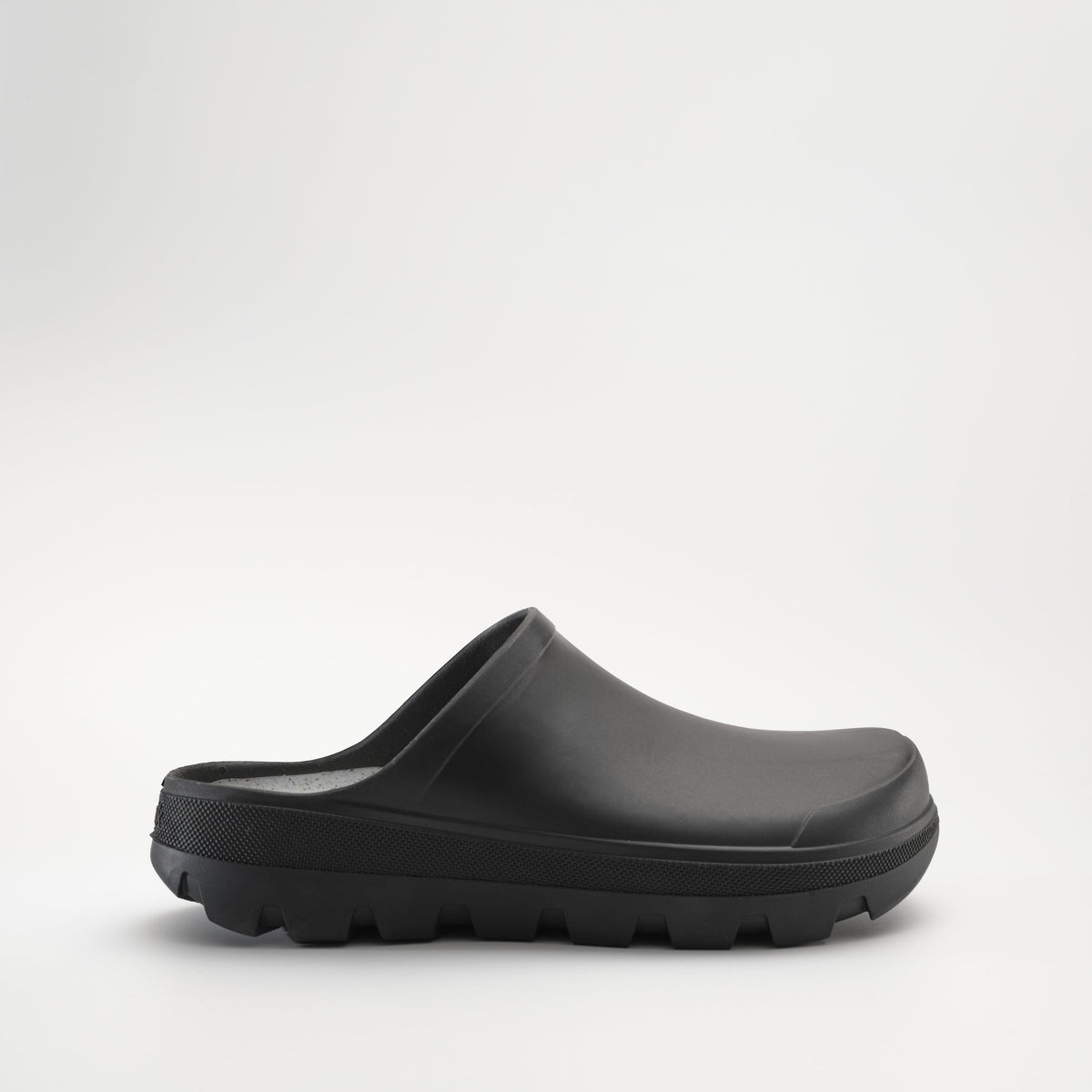 Black : Nova Unisex Waterproof Clogs - Side View