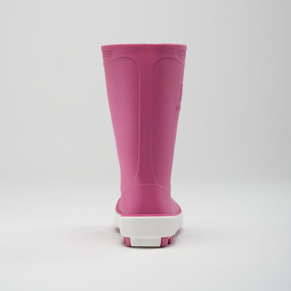 Magenta : Riptide Kids' Rain Boots - Back View