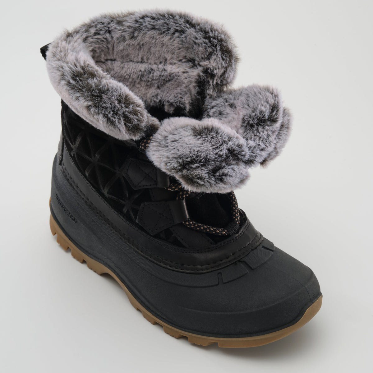 Black : Snovalley 7 Women's Winter Boots - Top View