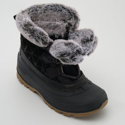 Black : Snovalley 7 Women's Winter Boots - Top View