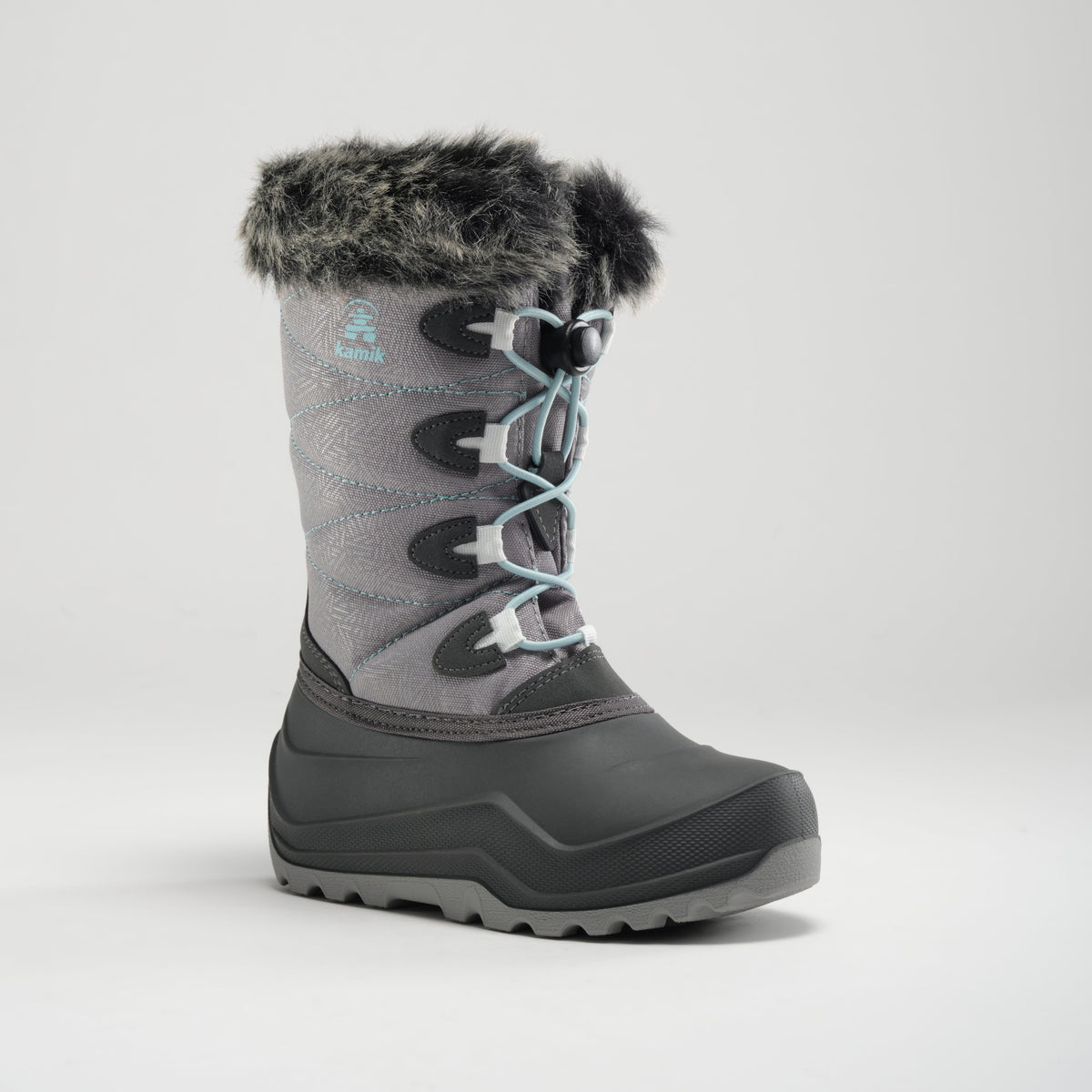 Charcoal : Snowangel Kids Winter Boots - Main View