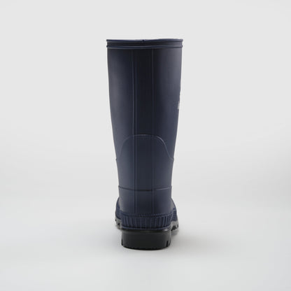 Navy-Black : Stomp Kids' Rain Boots - Back View