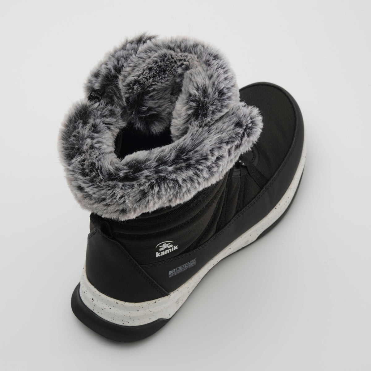 Black : Stormy F Women's Winter Boots - Three-Quarter Top View