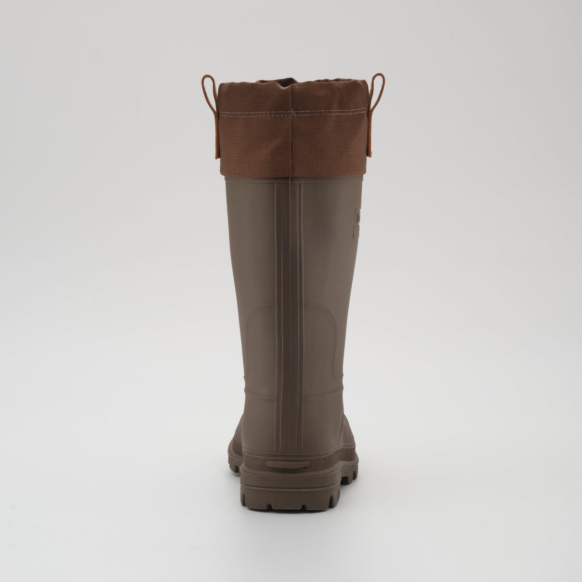 Brown : Tundra Men's Winter Boots - Back View