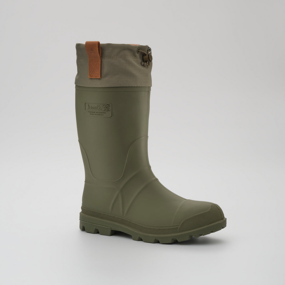 Moss Green : Tundra Men's Winter Boots - Main View