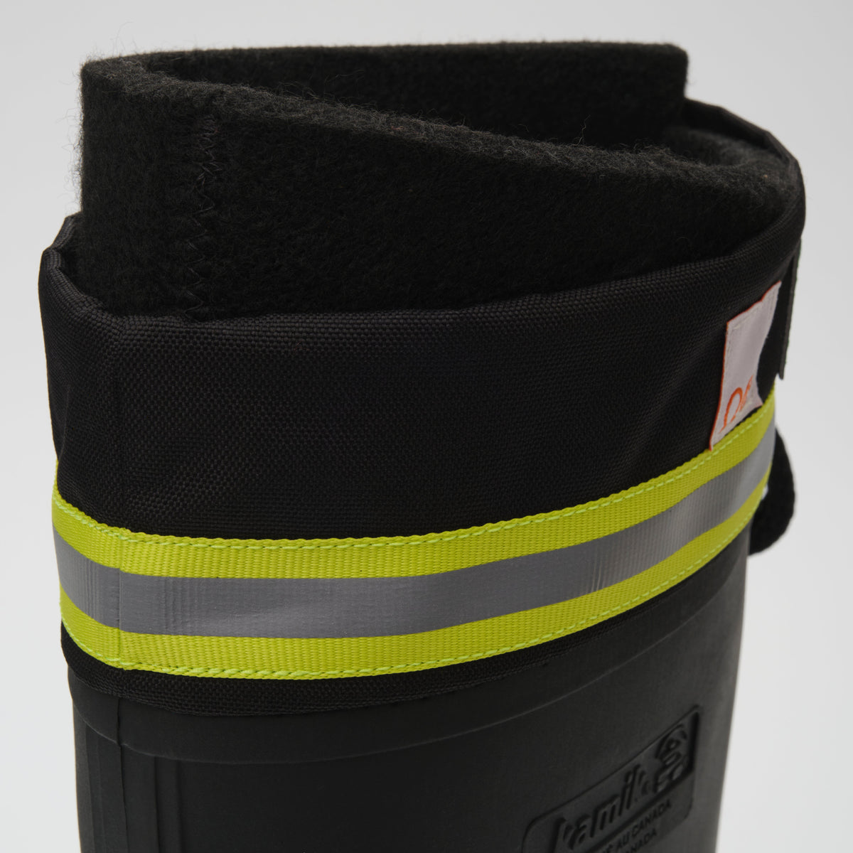 Black-Crepe : Work Horse Pro Men's Work Boots - Liners View