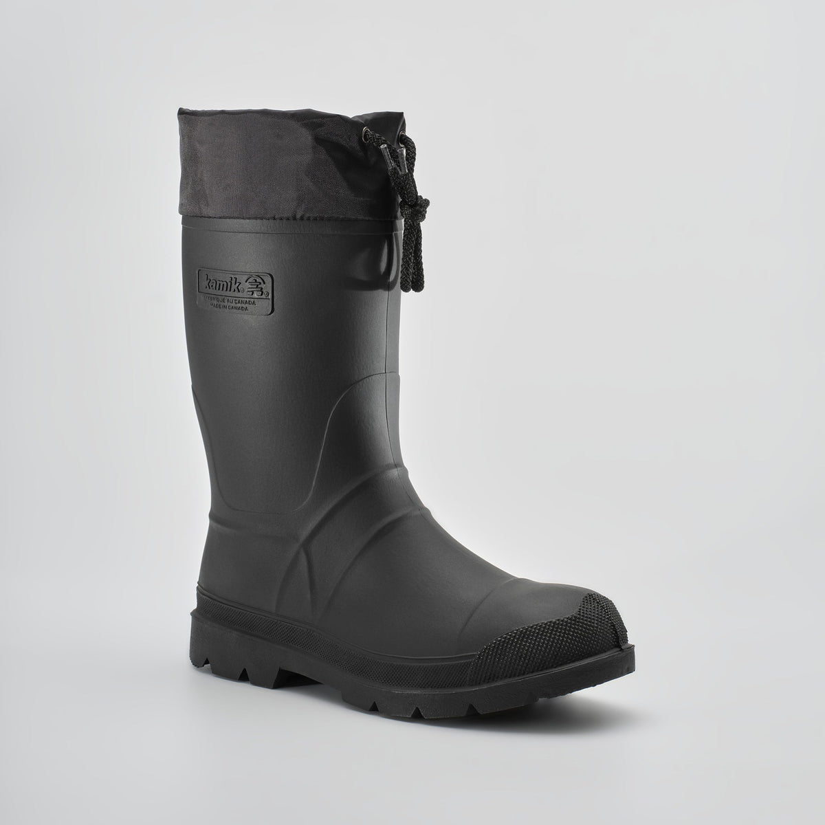 Black : Work Horse Men's Work Boots - Main View