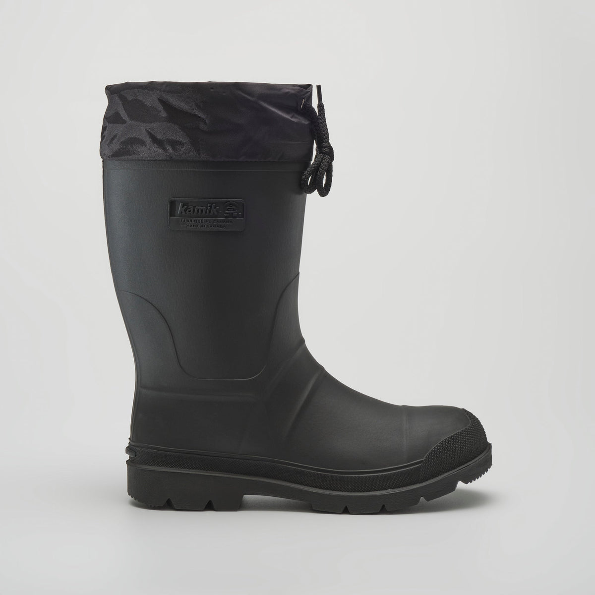 Black : Work Horse Women's Work Boots - Side View